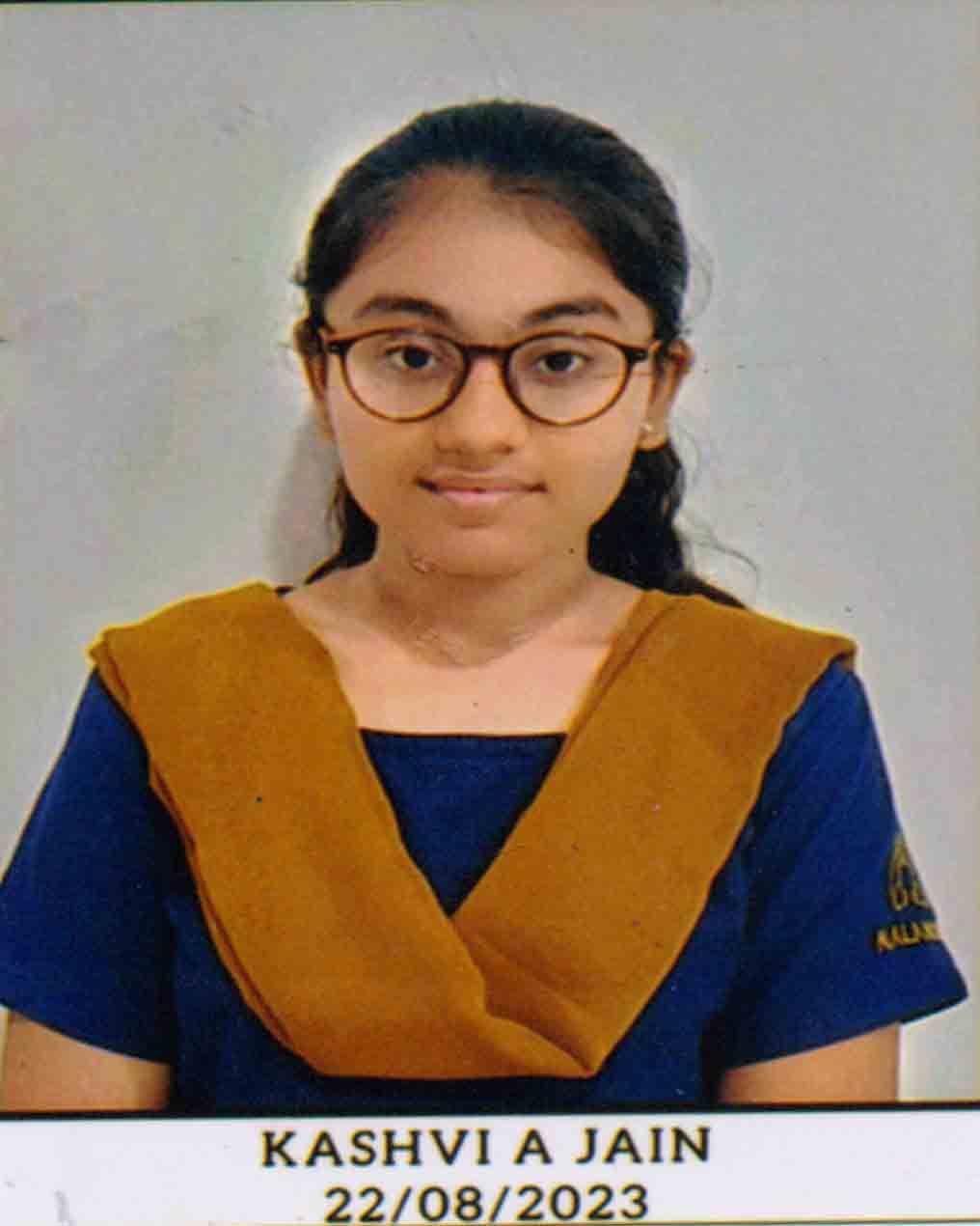 KASHVI A JAIN