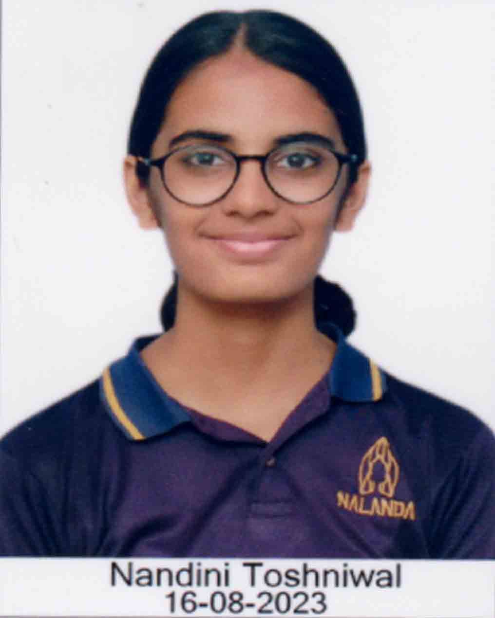 NANDINI TOSHNIWAL