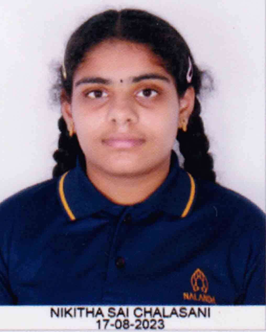 NIKITHA SAI CHALASANI